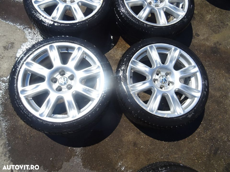Vand Jante Aliaj BBS cu Cauciucuri Volkswagen Polo Cross 215/40 ZR17 71/2Jx17H2ET35 din 2008 - 4