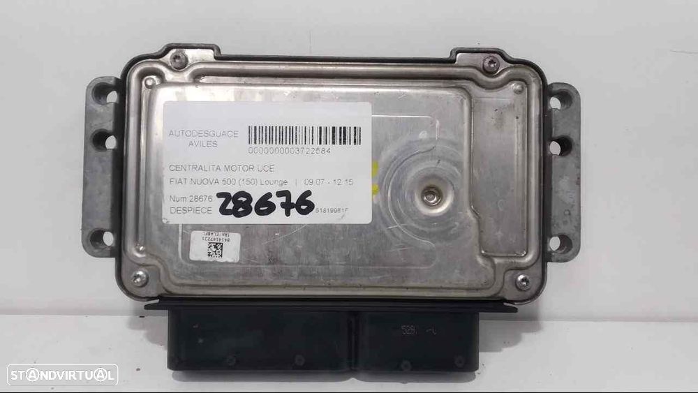 CENTRALINA DO MOTOR UCE FIAT 500 150 BERLINA - 1