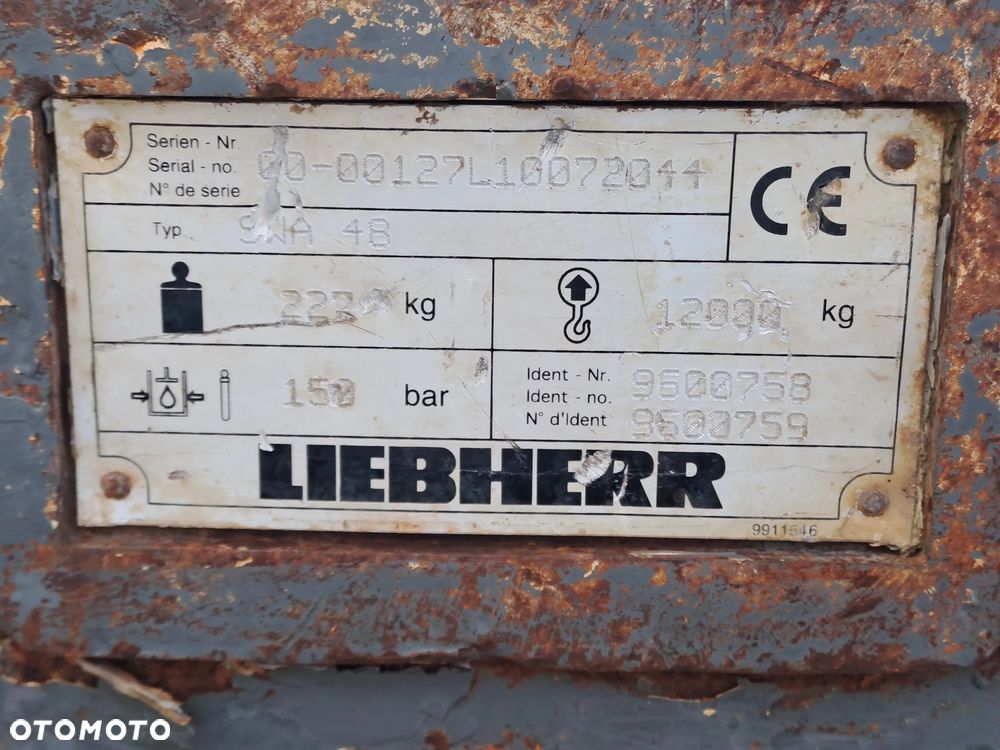 Liebherr A900 C PŁUG I PODPORY Z NIEMIEC SUPER STAN / 314 / 316 / 904 / 914 / 916 / 918 / 920 - 19
