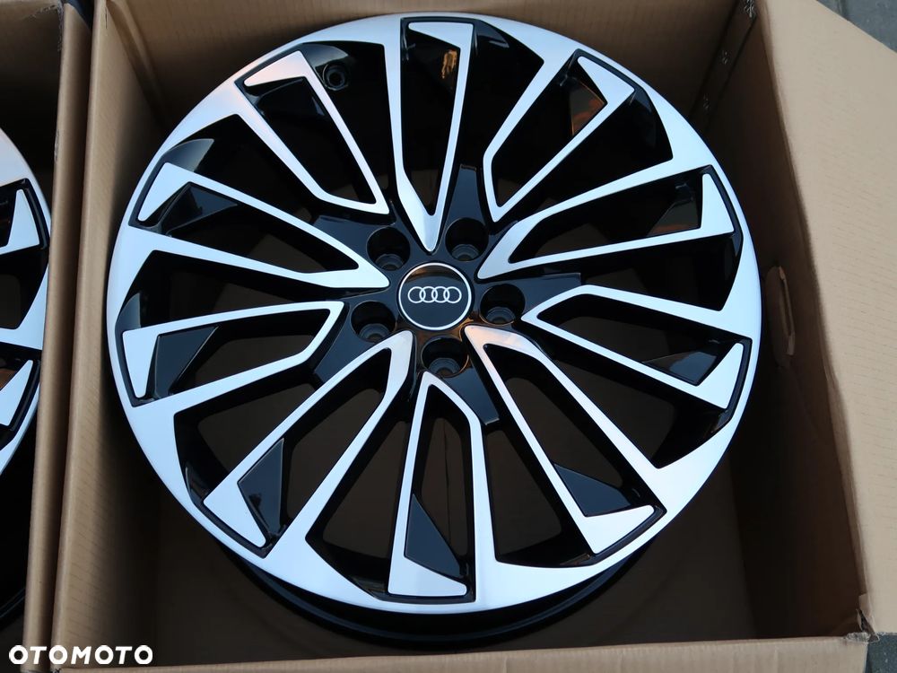 Oryginalne Felgi Audi A6 C8 A4 Q5 19'' BiColor Black - 4