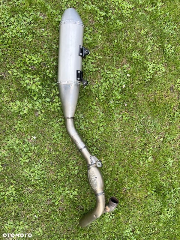 komplet wydech tłumik końcówka hgs ktm/husqvarna bo exc-f fe 450 excf 350/250/500 - 6