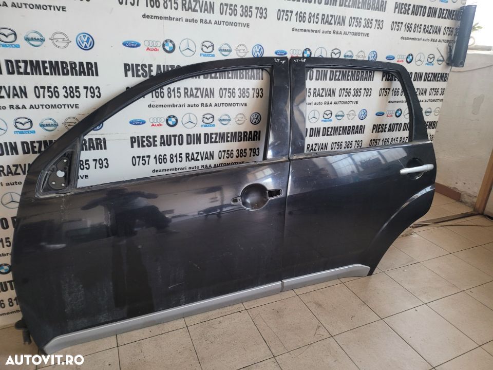 Usi Usa Portiera Stanga Fata Spate Mitsubishi Outlander 2 An 2006-2010 Negre - 1