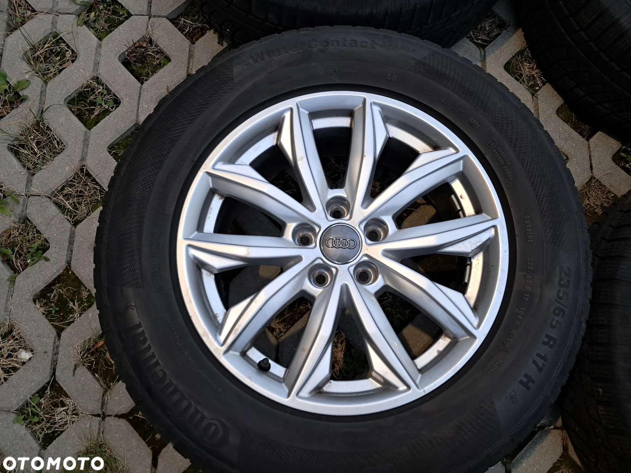 Felgi Aluminiowe Audi Q5 80A 601 025J 7Jx17 et34 Alufelgi komplet śliczne - 2