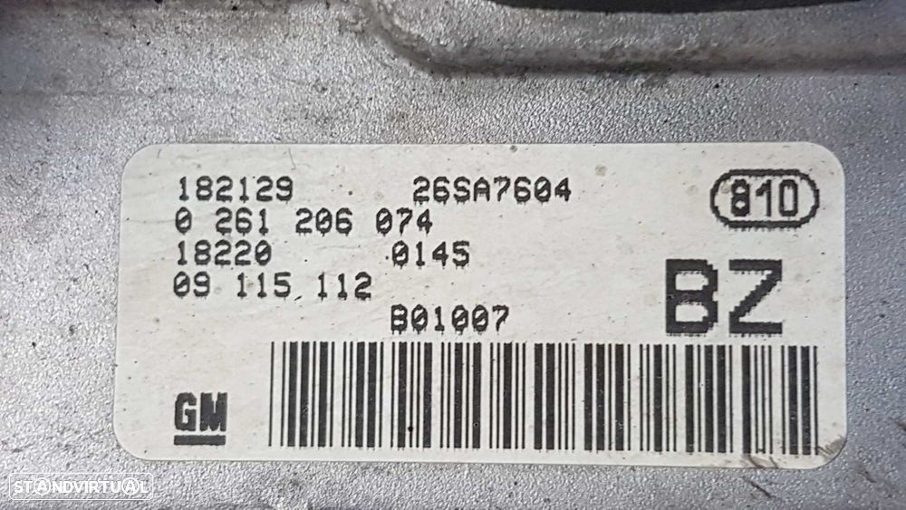 CENTRALINA DO MOTOR UCE OPEL CORSA C CLUB - 3