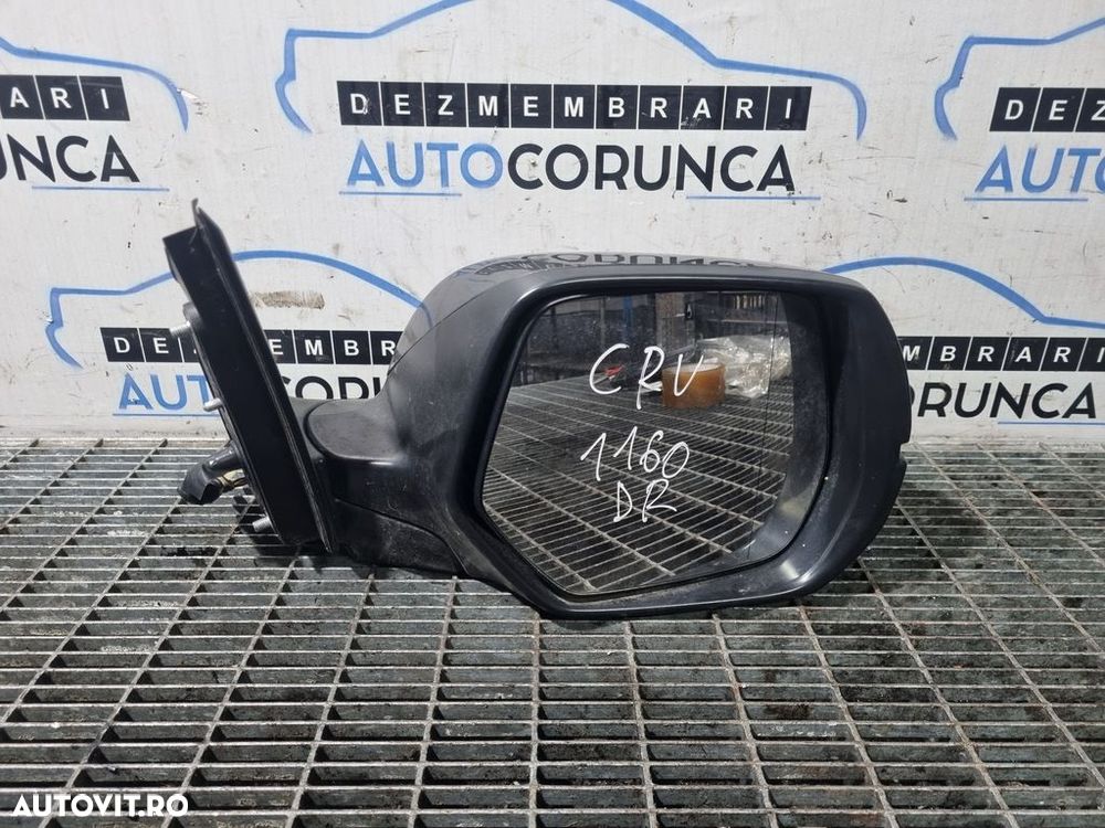 Oglinda dreapta Honda CR - V IV 2012 - 2018 4 Usi GRI (1160) Fara rabatare - 2