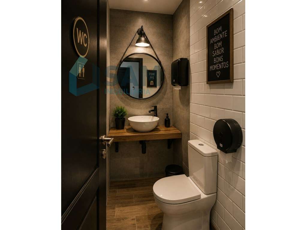 Excelente Espaço Comercial com 47,5 m² em Zona Residencial e de Gra... - Grande imagem: 3/5