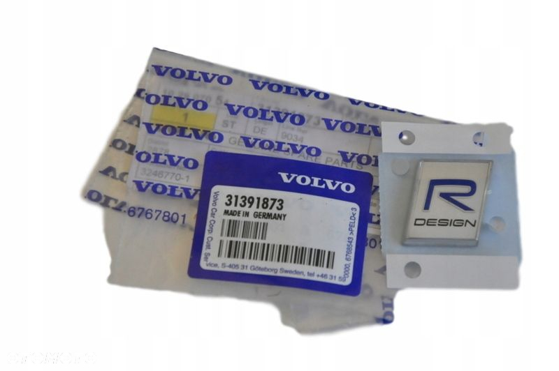 VOLVO XC90 II R-DESIGN emblemat na tylna klape OE - 2