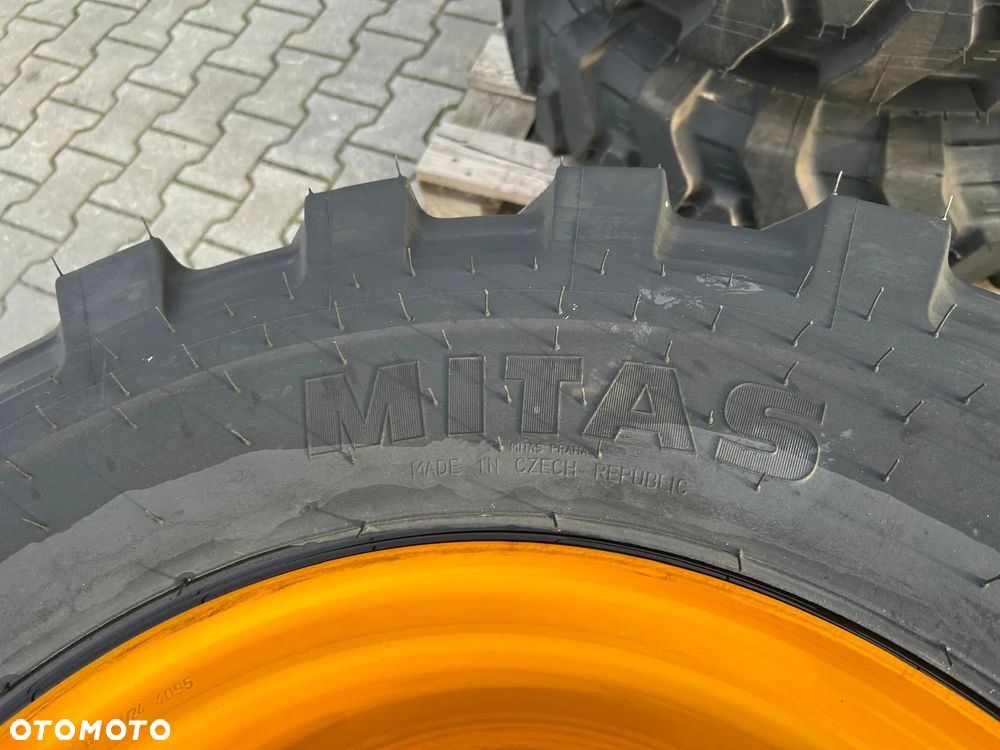 KOŁA BLIŻNIAKI JCB JS + PIERŚCIENIE 10,0X20 MITAS EM22 DEMO - 8