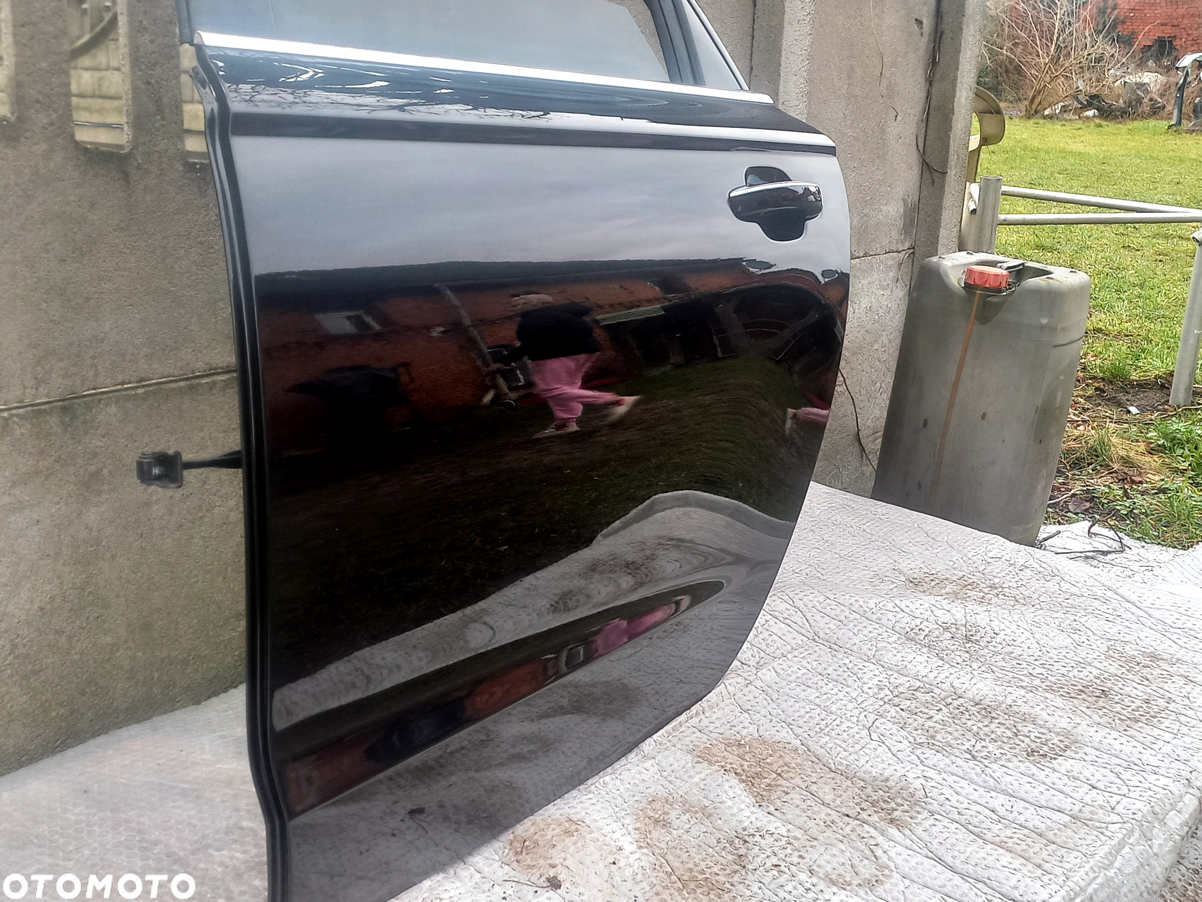 DRZWI TYLNE LEWE AUDI A6 C7 AVANT LZ9Y 2015 - 13