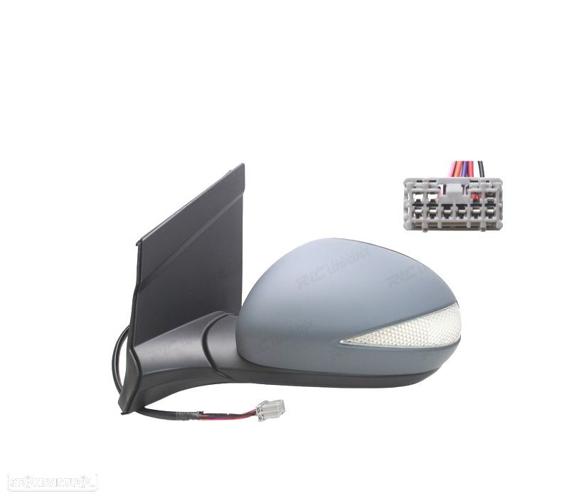 ESPELHO COMPLETO ESQUERDO HONDA CIVIC VIII HATCHBACK 06-12 ELÉTRICO - 1