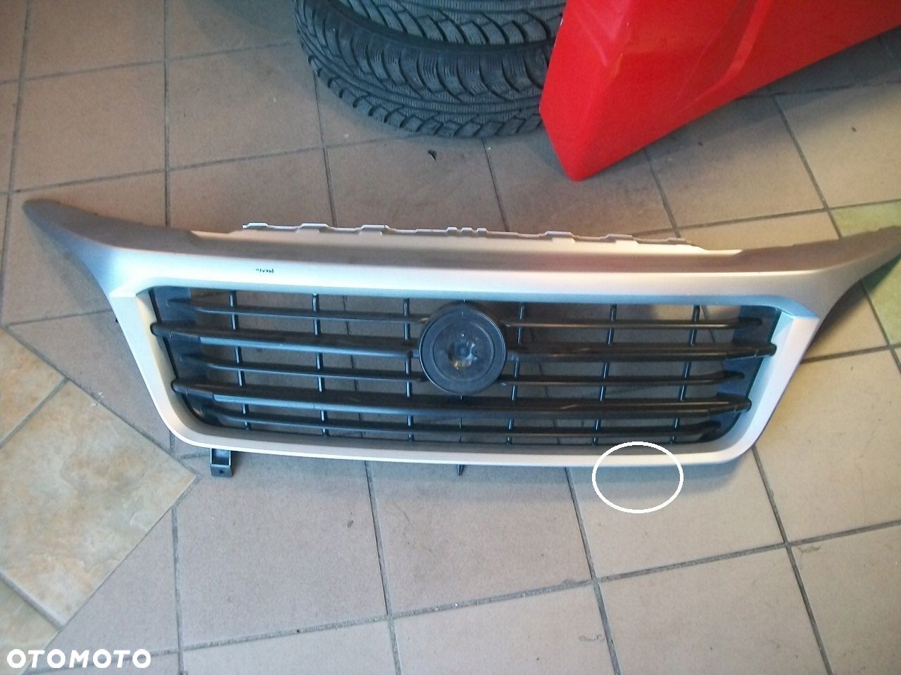 Atrapa grill Fiat Ducato III Lift 14- - 1