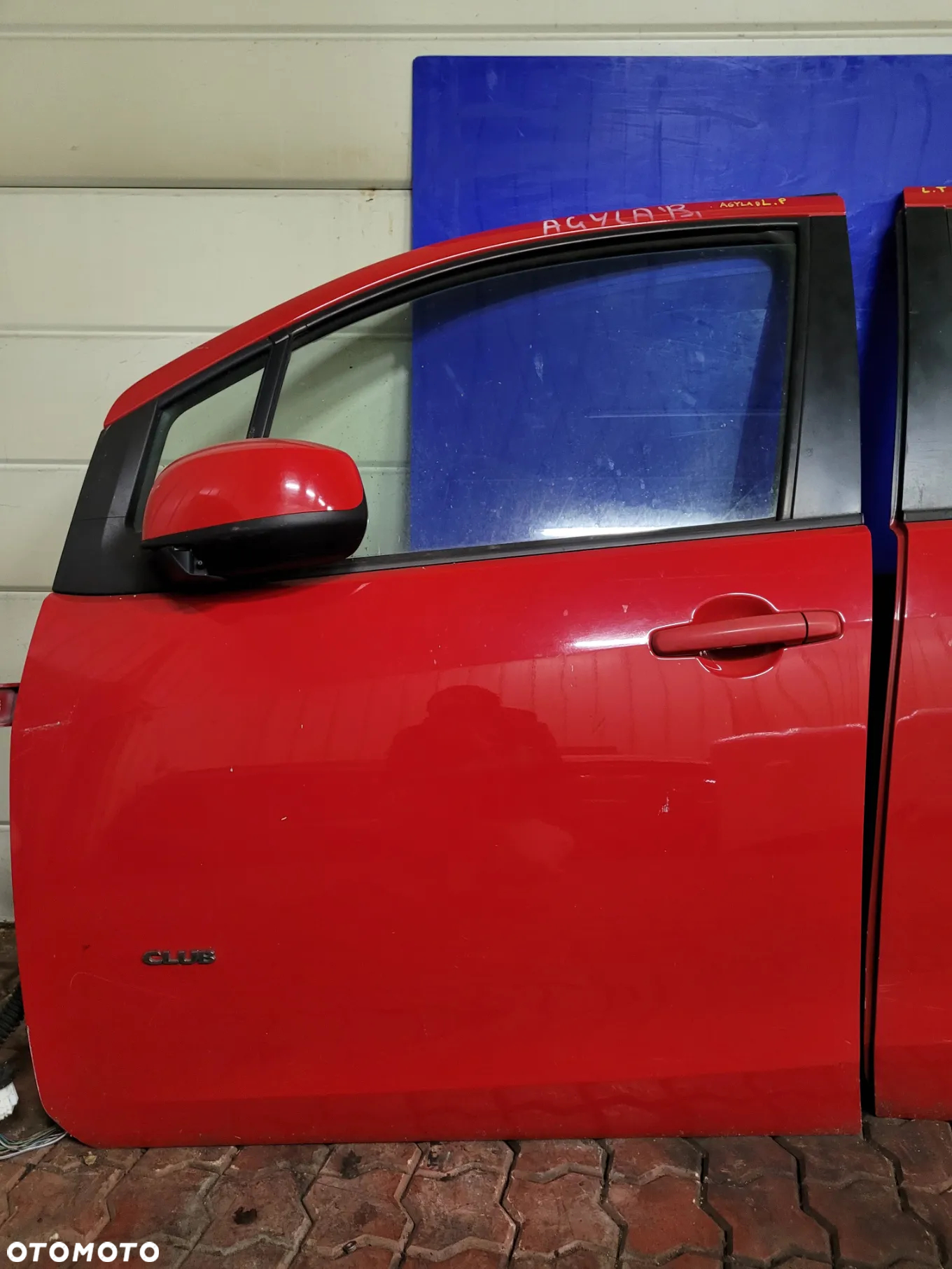 PRZOD LEWY ZAMEK 299 ZŁ DRZWI LEWY TYŁ PRZÓD PRAWY TYŁ CZĘŚCI WYPOSAŻENIA DRZWI OPEL AGILA B - 2