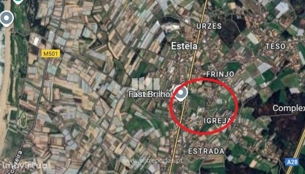 Venda de Lote com 400m2 em Estela Póvoa de Varzim - Grande imagem: 3/3