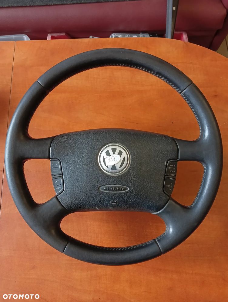 KIEROWNICA MULTIFUNKCYJNA SKÓRZANA VW TRANSPORTER T5 2.5 TDI - 1
