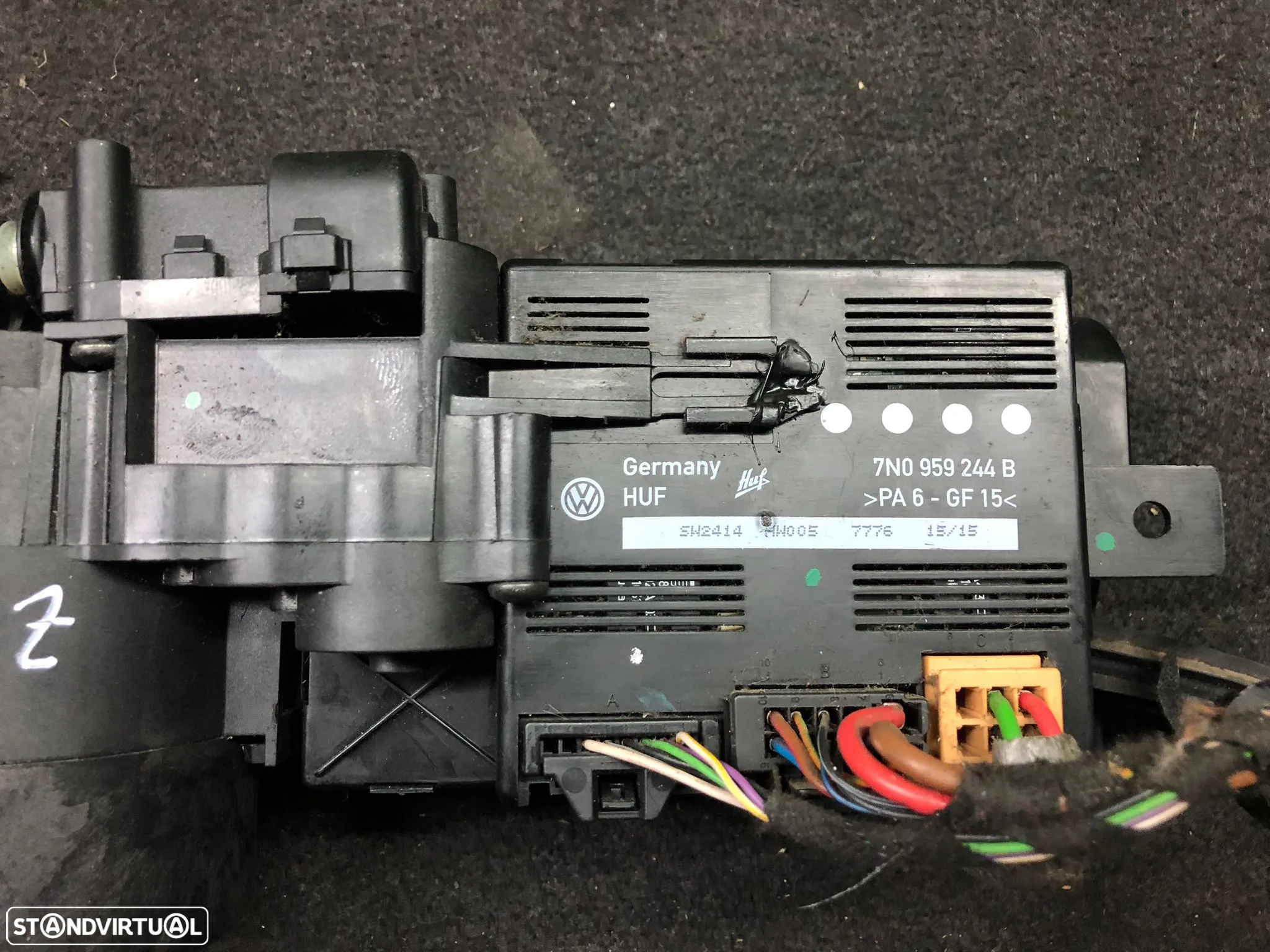VW SHARAN 7N MOTOR PORTA CORRER DIREITA - Z378 - 4