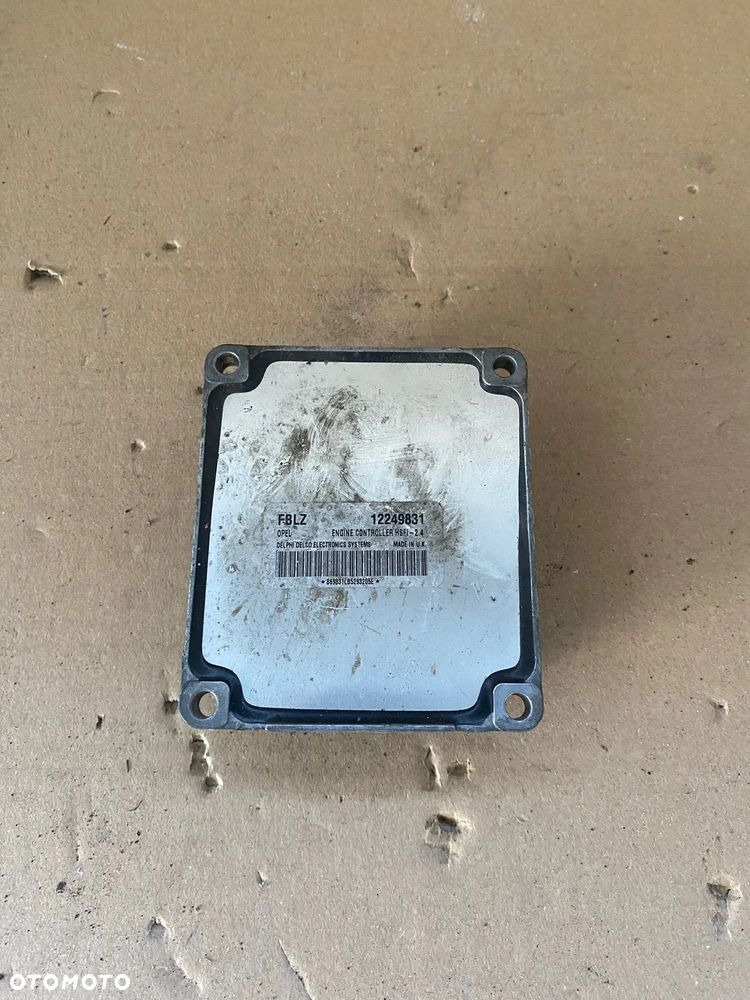 Komputer silnika Opel Astra G 1.6 12249831 - 2