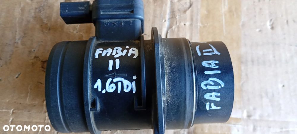 Przepływomierz powietrza Skoda Fabia II 1.6 TDI 03L906461 - 9