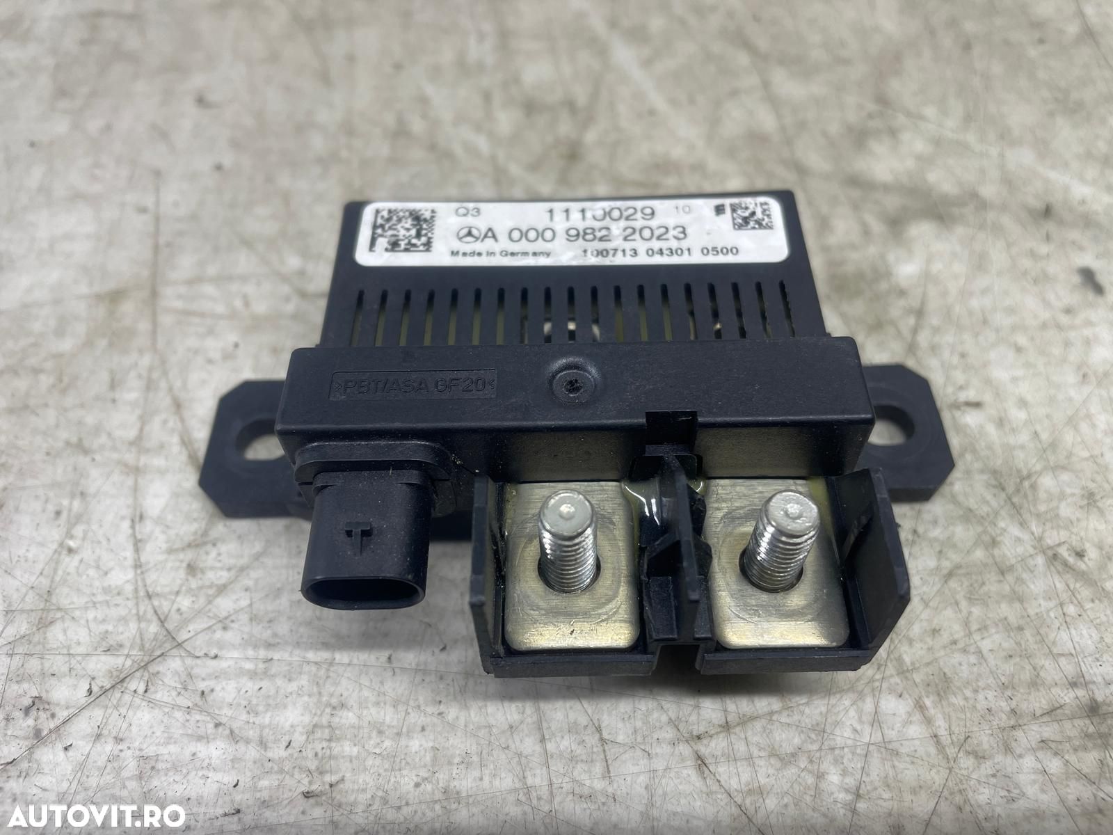Calculator borna baterie A0009822023 Mercedes-Benz ML W166 [2011 - 20 - 1