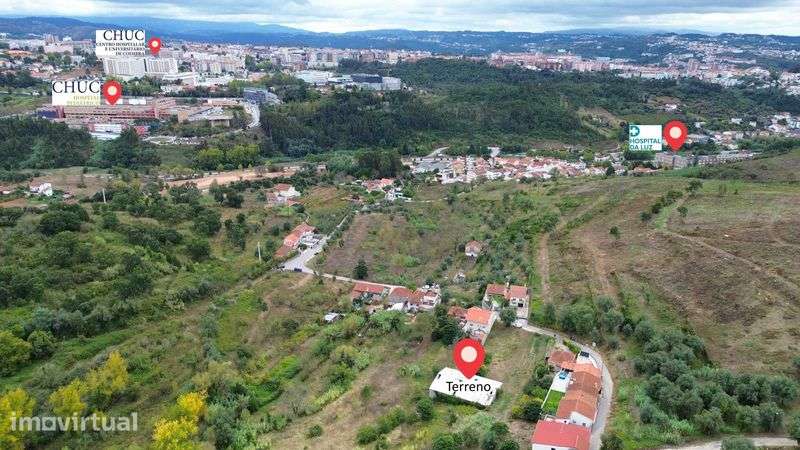 Terreno urbano na Quinta do Melo - Coimbra - Grande imagem: 2/3