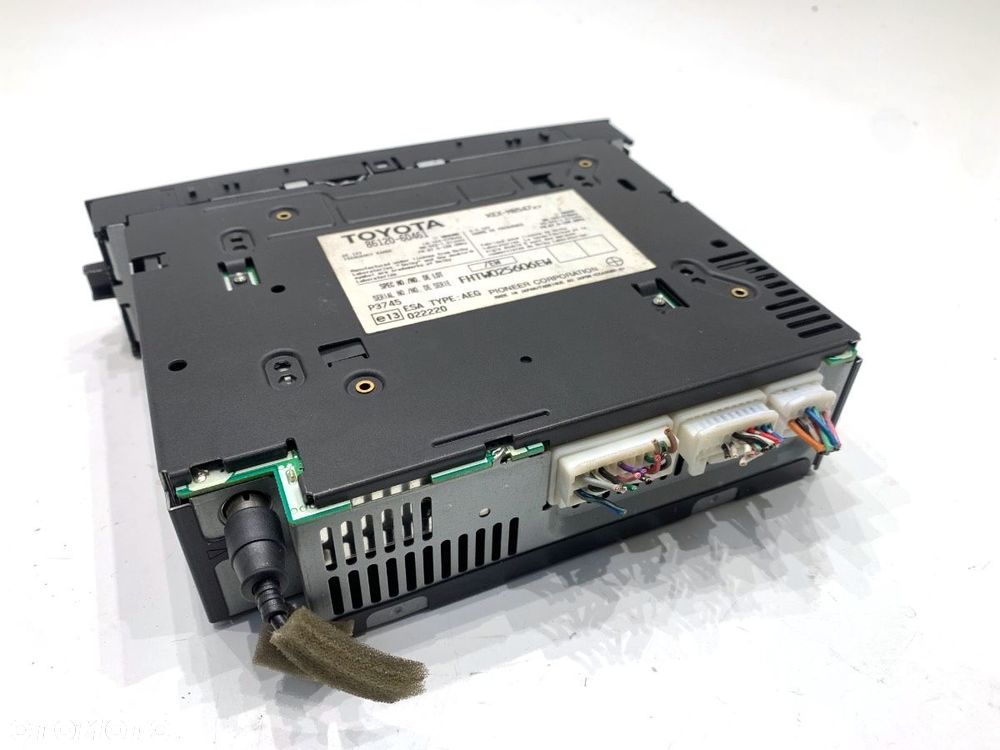 RADIO  TOYOTA LAND CRUISER PRADO (_J12_) 2002 - 2010 3.0 D-4D (KDJ120, KDJ125, KDJ121) 127 kW [173 - 2