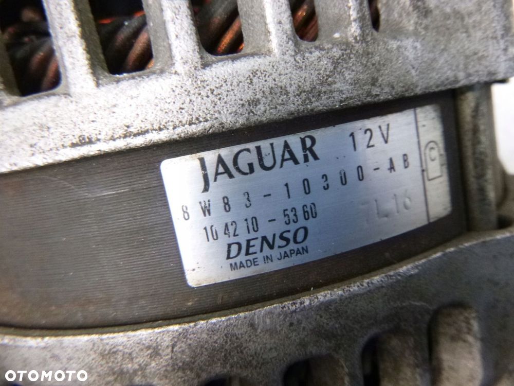 JAGUAR F-TYPE X152 XE X760 XF XFR X250 XJ X351 X150 DISCOVERY 4 L319  SPORT L320 ALTERNATOR 5.0 3.0 ORYGINAŁ - 6