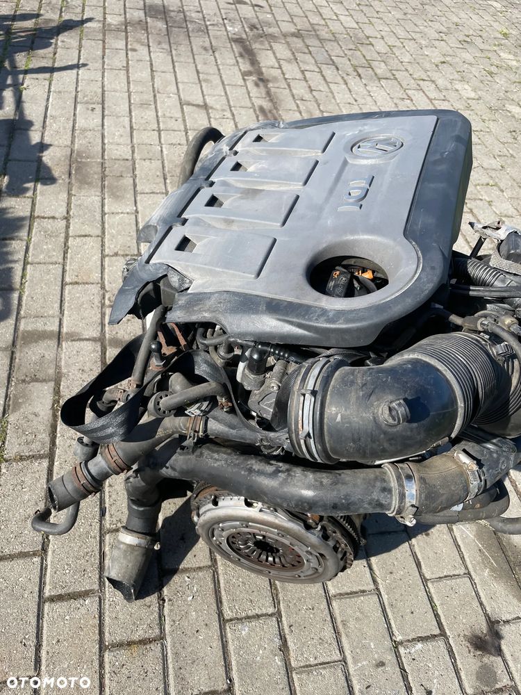 SILNIK KOMPLETNY CFF 2,0 TDI 140km VW SHARAN II TIGUAN TOURAN 7N Z NIEMCA - 1