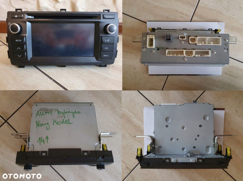 TOYOTA AURIS HYBRYD 2014 2015 RADIO Panel - 2