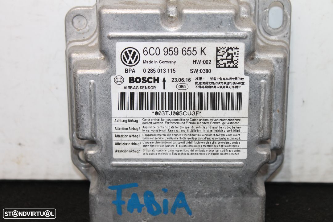 Centralina de Airbag Skoda Fabia - 2