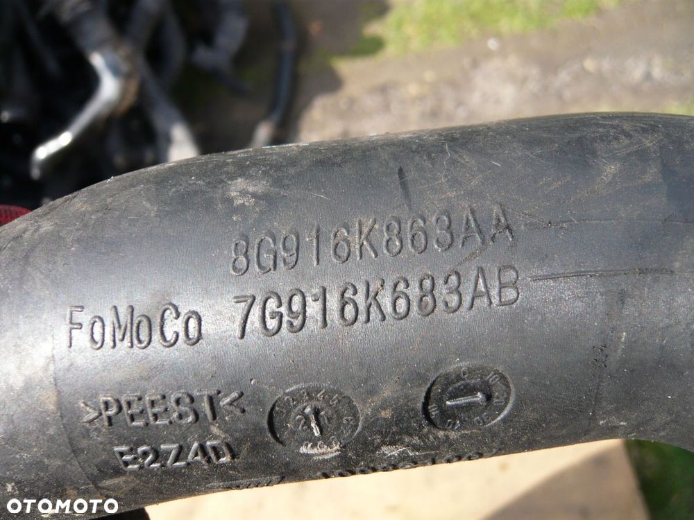 przewód rura wąż intercoolera 8g916k863aa ford s-max mondeo mk4 - 2