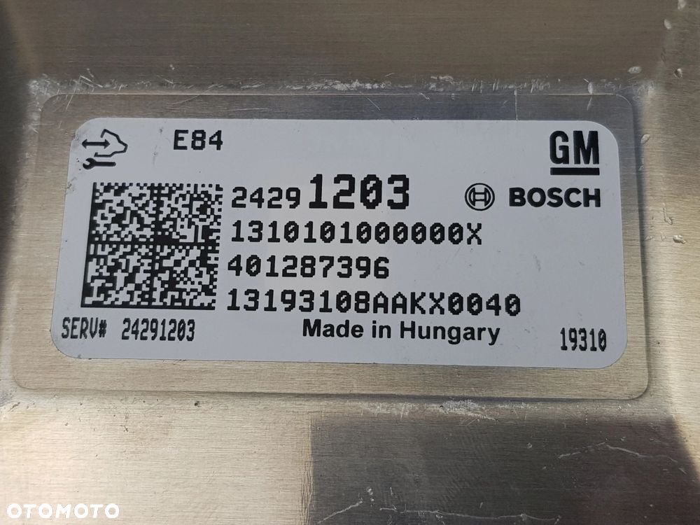 NOWY ORYGINALNY Komputer Sterownik silnika Chevrolet Bolt 24291203 - 10