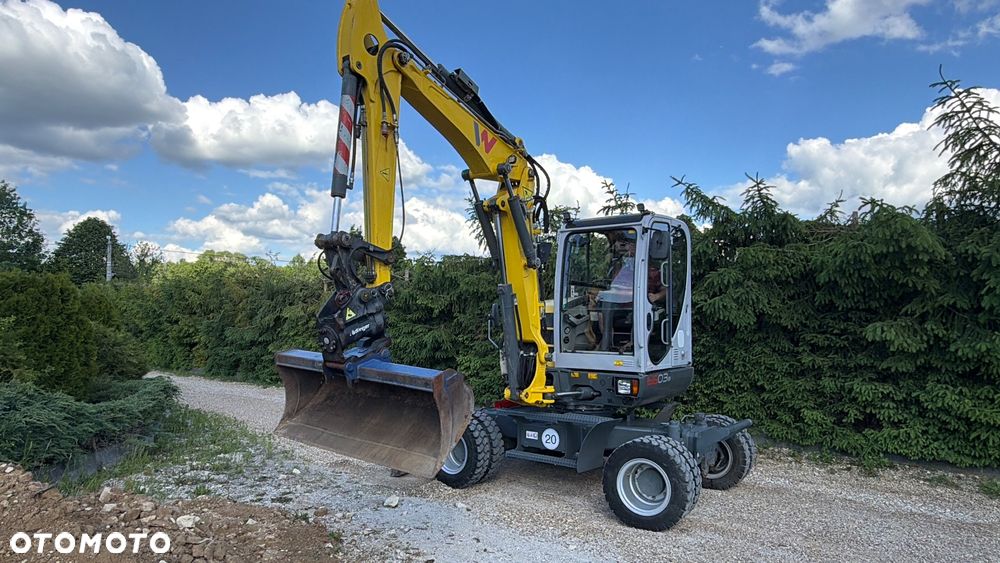 Wacker Neuson Koparka Kołowa 6 TON Wacker NEUSON 6503 -2 Pług Ramię Long 3 Łamane POWERTILT Lenhoff Klimatyzacja łyżki przedsiębierne MS03 6503 ew65 wiertnica  Takeuchi TB175W Yanmar B75W widły grabie - 5