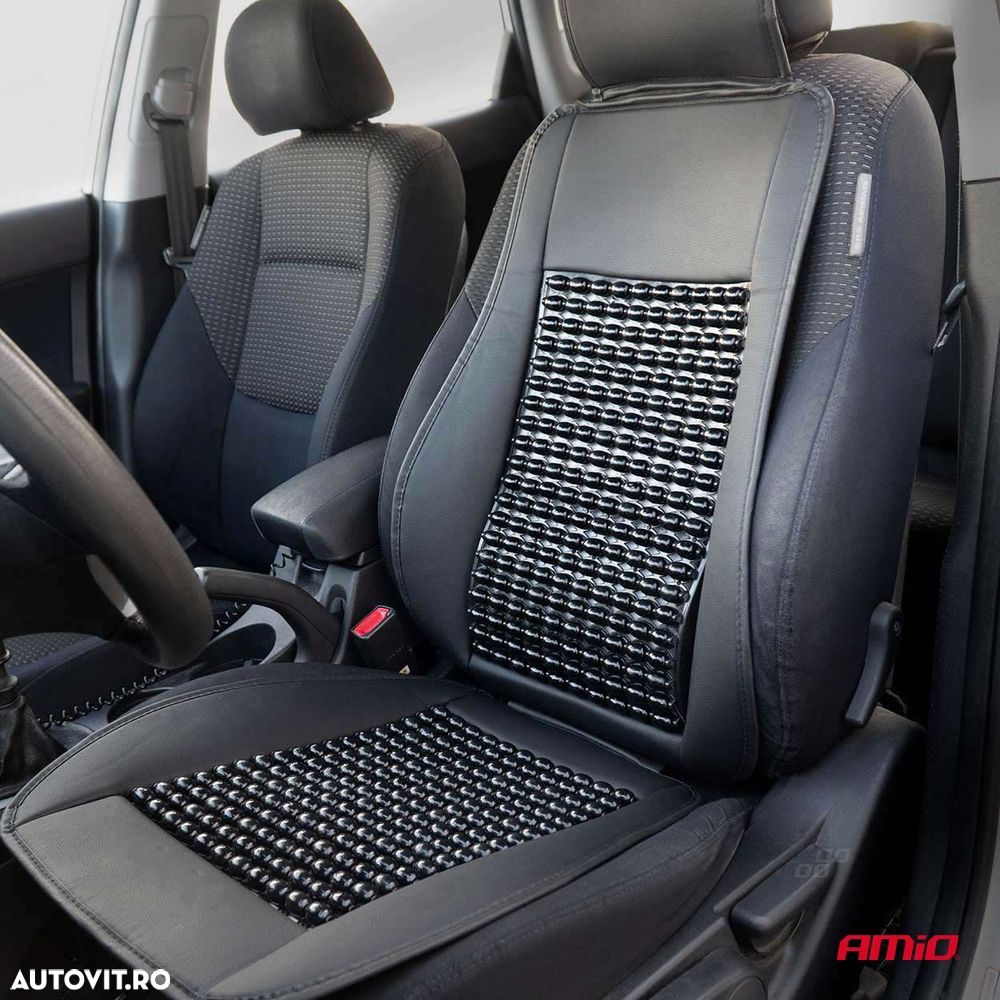 Husa scaun auto, cu suport lombar si tetiera, Amio, 1buc - 2
