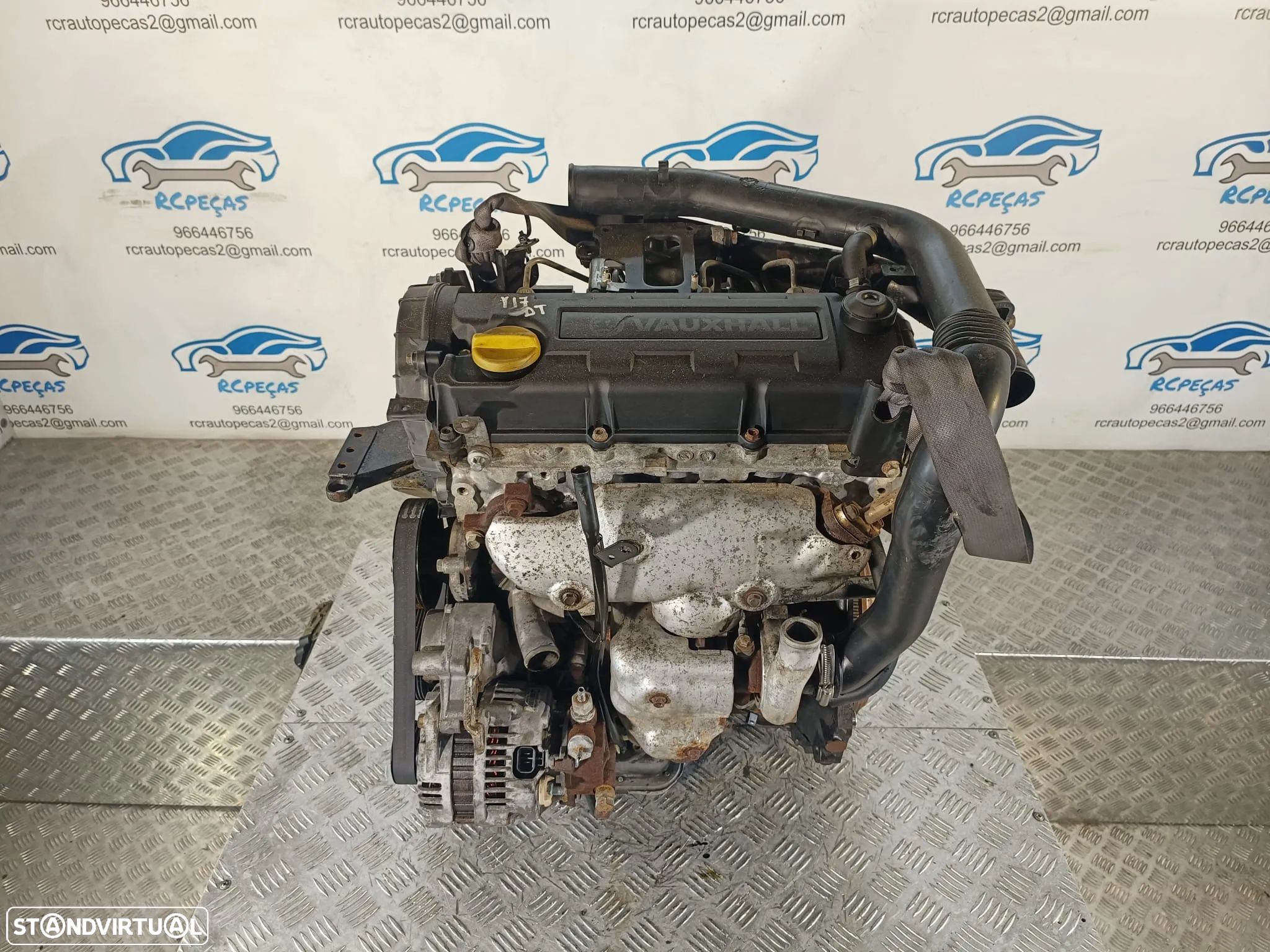 .Motor Completo Opel Y17DT 1.7DTi 75cv 8v Injeção Denso 2000-2005 - 1