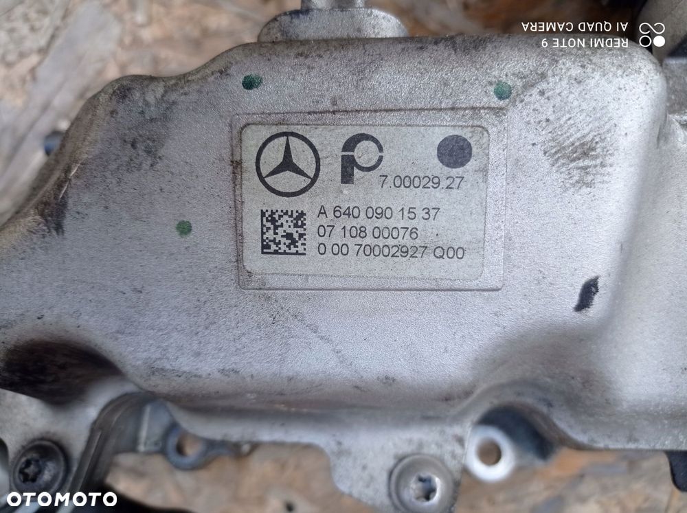 kolektor ssący mercedes w245 cdi a6400901537 - 2