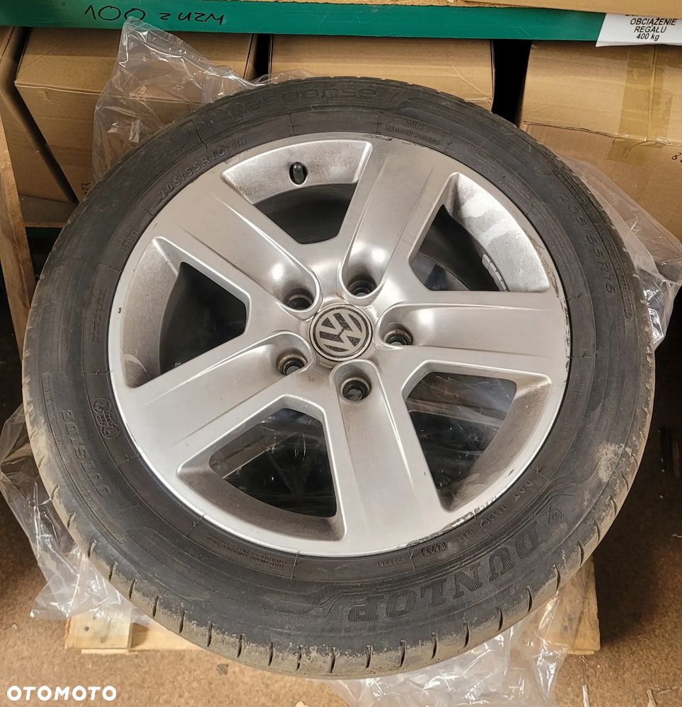 Felgi Golf komplet z oponami 205/55/R16 - 2