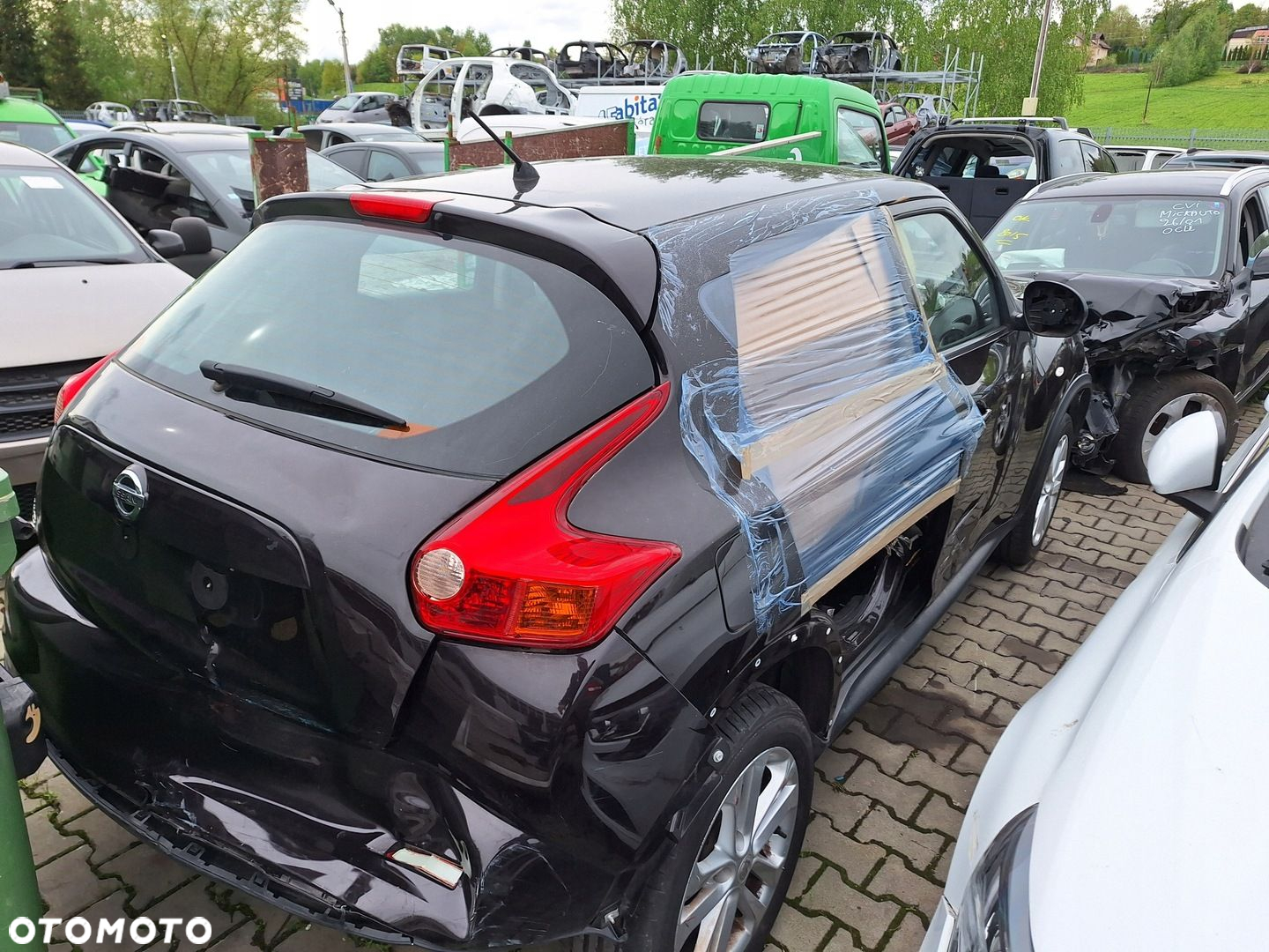 NISSAN JUKE 1 I F15 FELGI ALUMINIOWE 17 7J ET47 5x114.3 1KA2A KOMPLET - 16