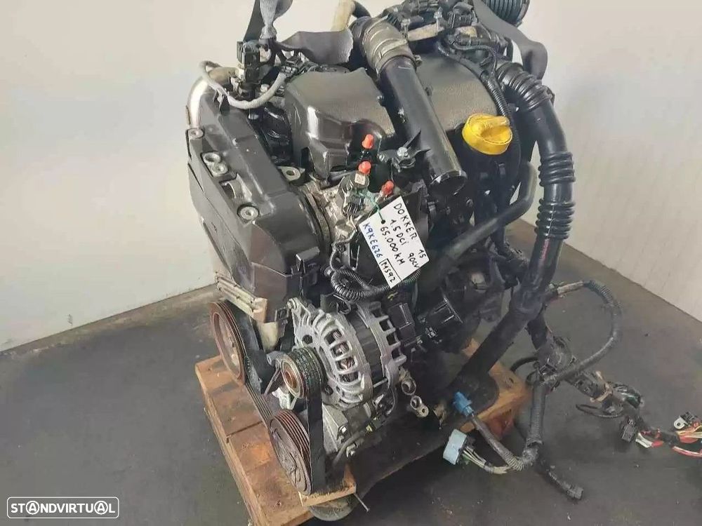 MOTOR COMPLETO DACIA DUSTER 2012 -K9KE626 - 4