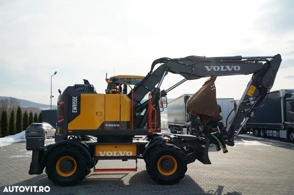Volvo EWR150E / EXCAVATOR PE ROȚI / ROTOTIL / JOYSTICK / POWERTILT / 2019 / - 12