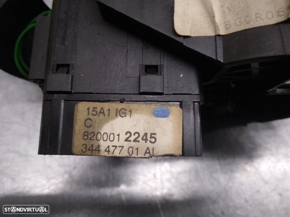 COMANDO LUZES RENAULT LAGUNA II 2001 -8200012245 - 3