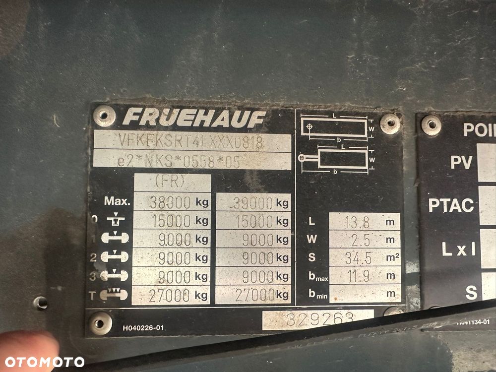 Fruehauf Izoterma / BOX / Kontener - 5