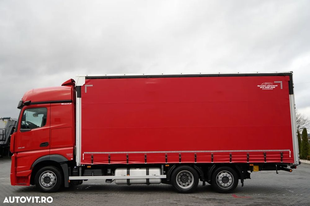 Mercedes-Benz ACTROS / 2545 / CORTINĂ / 6x2 / I-PARK COOL / BIG SPACE / WIELTON / 2021 - 2
