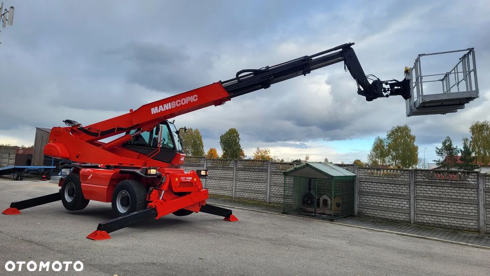 Manitou MTR 2150/ Ładowarka teleskopowa obrotowa  / Podnośnik koszowy sterowany z pilota/ - 20
