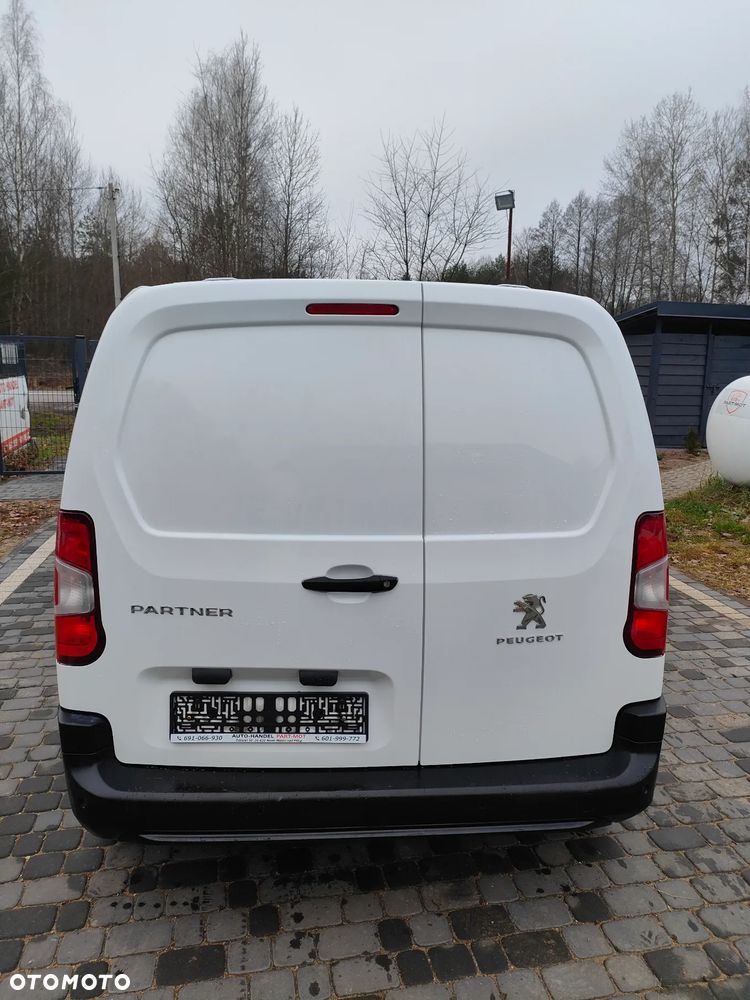 Peugeot PARTNER 2020r 1,5 HDI 102KM L1H1 EURO VI 3 OSOBY KLIMA BRUTTO VAT 23% - 5