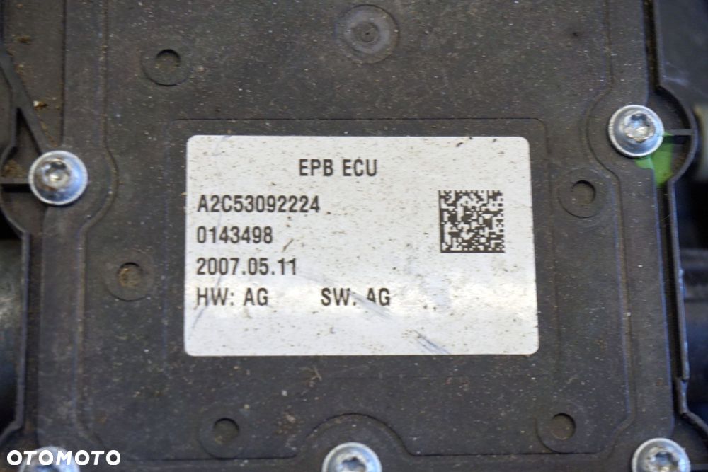 HAMULEC RĘCZNY ELEKTRYCZNY C4 PICASSO I 2.0 16V 9683024880 A2C53092224 CITROEN 2006-2010 - 7