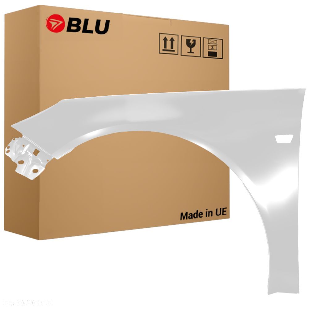 BLU Błotnik OPEL INSIGNIA G09 Z474 lewy biały 2008-2017 przód Casablancaweiss - 1