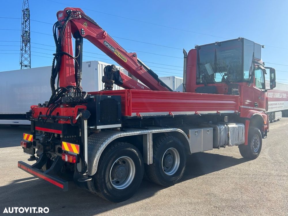 Mercedes-Benz Arocs 3552,Palfinger Epsilon M100L86, Graifer, Factura externa - 7