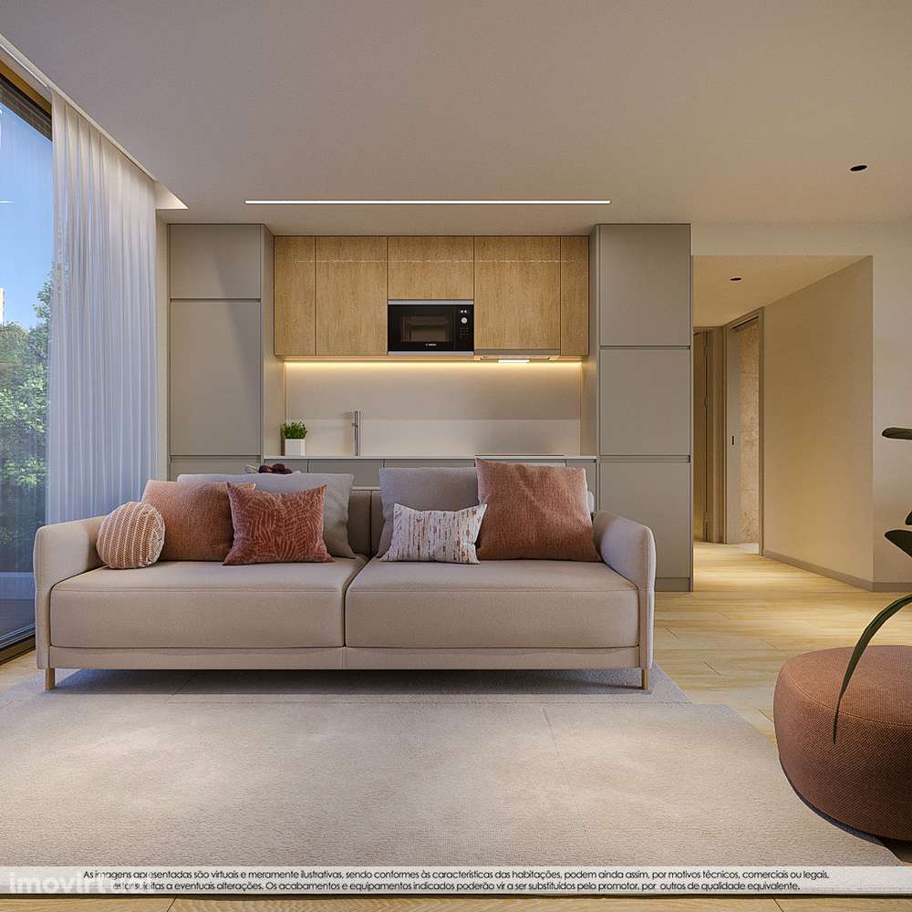 T2 Novo Último Piso c/ Terraço (52.13m2) em Santa Marinha (Devesas) - Grande imagem: 5/36