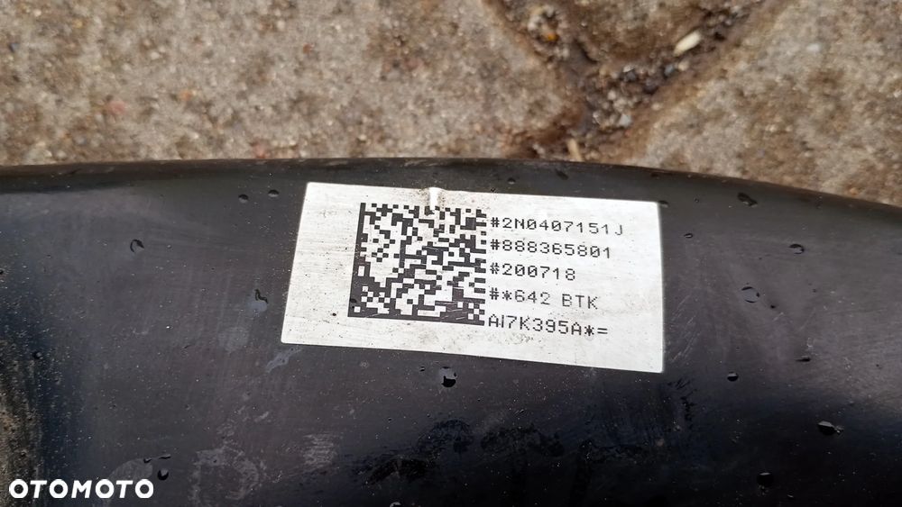 F.VAT WAHACZ dolny 2N0407151J Oryginał  PRZEDNI LEWY MAN TGE VW CRAFTER II 7C 2.0 TDI DAV - 2
