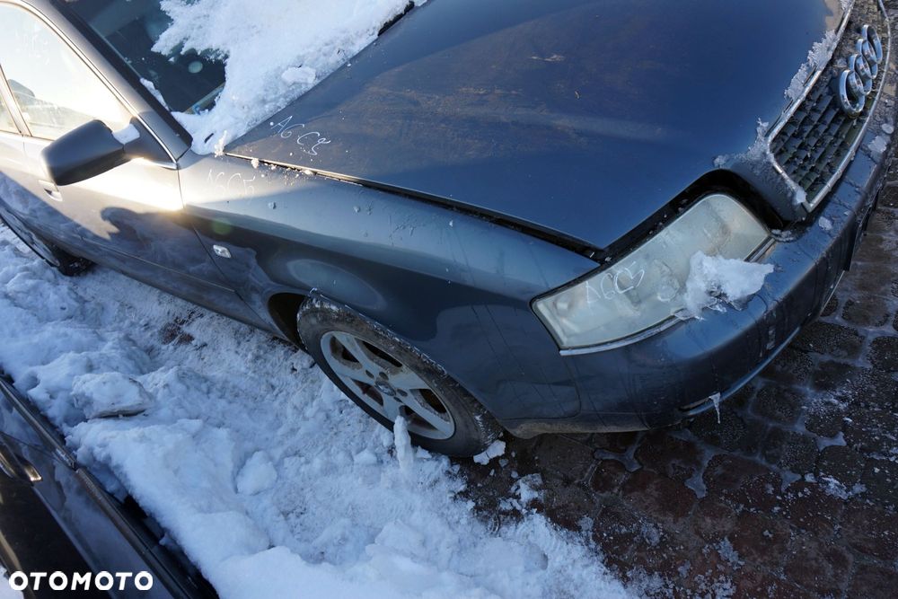 MASKA ZDERZAK BŁOTNIKI LAMPY A6 C5 LIFT LX7Z  AUDI 2001-2004 SZARY PRZÓD KOMPLETNY - 13