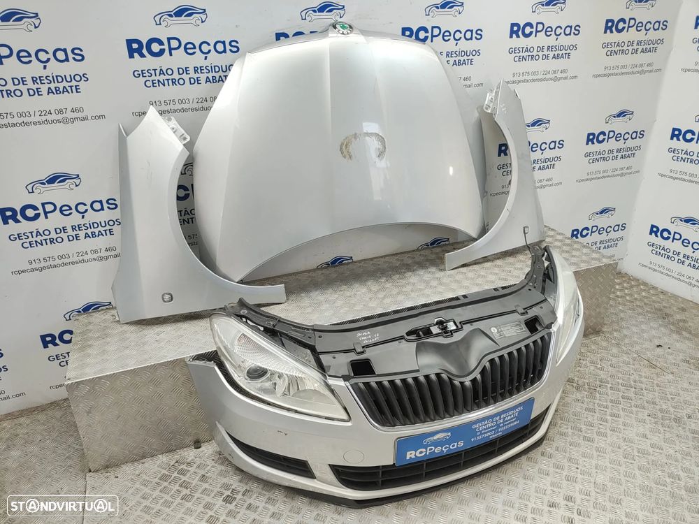 Frente Completa Skoda Fabia Mk2 5J Facelift de 2010 a 2014 Gasolina Original - 11